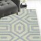 Homeroots 2 ft. 3 in. x 7 ft. 6 in. Runner Wool Grey Area Rug 354089 - alternate 2